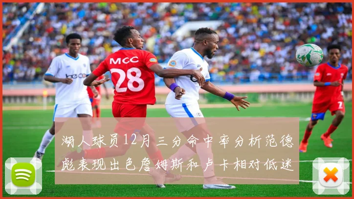 湖人球员12月三分命中率分析范德彪表现出色詹姆斯和卢卡相对低迷